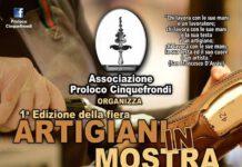 Cinquefrondi, domani Artigiani in mostra