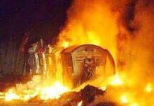 Allarme rifiuti, la Calabria brucia