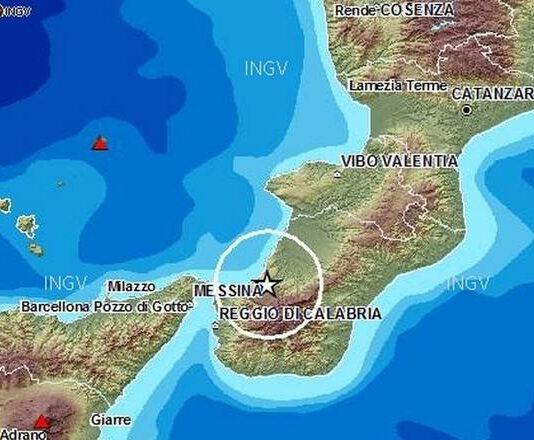 La Calabria trema, due scosse tra Cosenza e Reggio