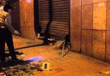 Bomba davanti al bar Malavenda a Reggio Calabria