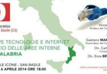 Domani, domenica 6 aprile ore 18,00 a San Basile incontro su nuove tecnologie e sviluppo delle aree interne