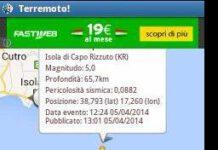 Lunghissima scossa di terremoto 5.1 in Calabria