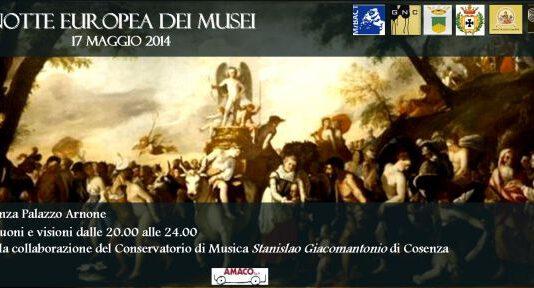 A Cosenza Notte dei Musei fra suoni e vision