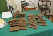 Trasportavano 60 chili di hascisc su una 500, arrestati su autostrada Salerno Reggio Calabria