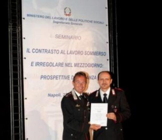 Premiazione di militari dell arma del Gruppo per la Tutela del Lavoro. Operazione “Getsemani”