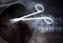 In agonia per anni scopre di avere delle forbici nello stomaco