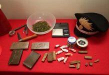 Nascondeva mezzo chilo di hashish in casa, arrestato pregiudicato cosentino