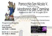 Melicucco, mercoledì Incoronazione Madonna del Carmine