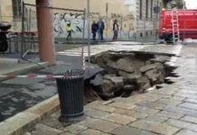 Milano, il Seveso esonda ancora, voragine di 12 metri in Porta Romana