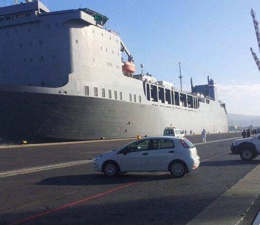 Armi Chimiche, è arrivata a Gioia Tauro la nave Cape Ray