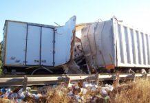 Spaventoso incidente tra due camion su Salerno Reggio Calabria, morti due giovani