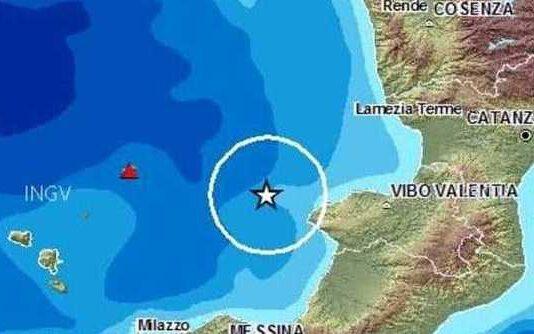 Forte scossa di terremoto tra il golfo di Gioia Tauro e quello di Sant’Eufemia
