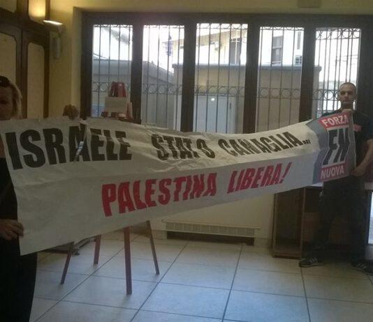 Forza Nuova Crotone, blitz a sala della Provincia Paolo Borsellino