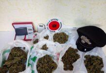 Nascondevano droga in casa, arrestata coppia in Calabria