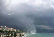 Tromba d’aria in Calabria