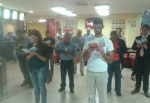 Reggio Calabria blitz delle Sentinelle in Piedi al Brico Center