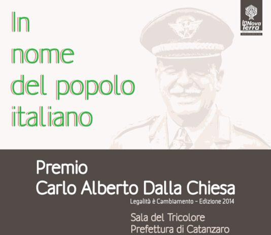 Premio Dalla Chiesa i finalisti del 31 ottobre