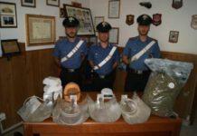 Arrestato spacciatore nella Piana, aveva in casa due chili e mezzo di marijuana