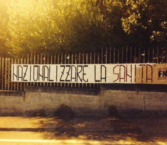 Forza Nuova: nazionalizzare la Sanità
