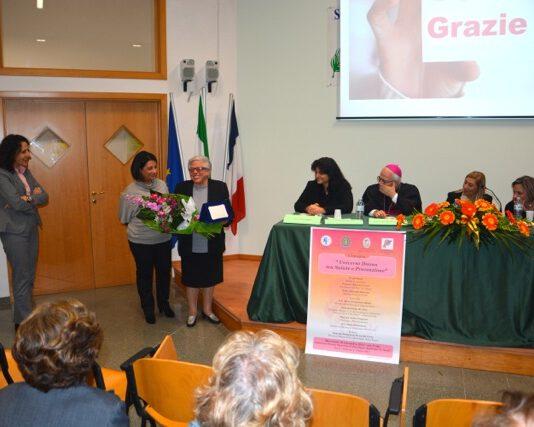 A Palmi la Salute è Donna. Conferito il premio “Donna dell’Anno 2014” a Franca Hyerace