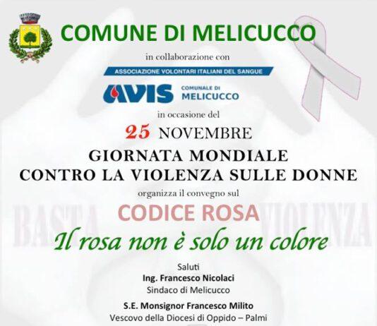 Melicucco, martedì convengno sul “Codice Rosa”