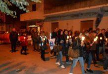 Gioia Tauro, Fiaccolata per la vita: tra scarsa partecipazione e qualche polemica