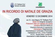 Reggio Calabria, venerdi iniziativa in ricordo di Natale De Grazia