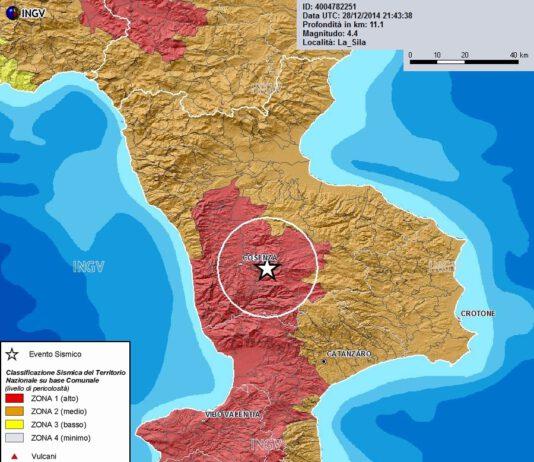 Terremoto in Calabria, due forti scosse avvertite in quasi tutta la regione