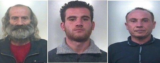 Tre arresti nella locride