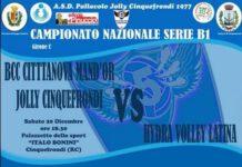 Pallavolo Serie B1. Ultima dell’anno per la Jolly Cinquefrondi in casa. Oggi Arriva il Latina