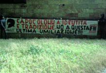 Blitz di Forza Nuova a Capo Colonna