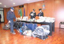 Scoperti 110 kg di droga in uno scantinato a Cosenza grazie al fiuto dei cani