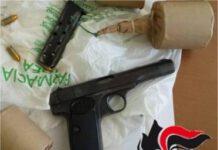 Nascondeva una pistola in casa, arrestato Paolo Attinà a Reggio Calabria