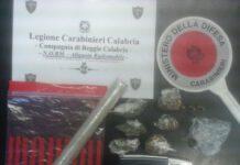 Droga, arrestato pregiudicato a Reggio Calabria