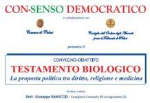 Palmi, Con-senso Democratico presenta il convegno: Testamento Biologico. La proposta politica tra diritto, religione e medicina