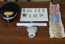 Un arresto per produzione, traffico e detenzione illecita di sostanza stupefacente a Melito Porto Salvo