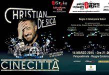 Cristian De Sica in scena a Reggio, Andrea Cogliandro Eventi