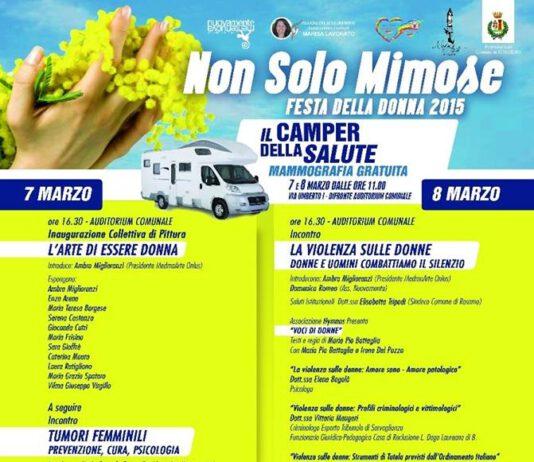Festa della donna, a Rosarno Non solo Mimose