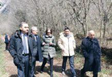 Deputati Pd sul luogo del crollo dell’A3