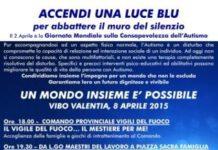 Manifestazioni ed eventi a Vibo Valentia per la Giornata Mondiale dell’Autismo
