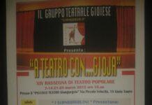 Al via rassegna teatrale “A teatro con…Gioja”