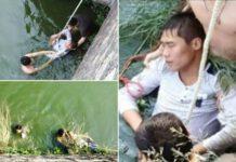 Vede per la prima volta la sua sposa e si lancia nel fiume:”E’ bruttissima”