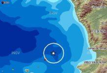 Quattro scosse di terremoto a largo delle coste della provincia di Reggio Calabria