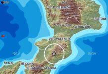 Forte scossa di terremoto avvertita anche nella Piana