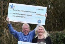 Coppia fortunata, vince per la seconda volta 1milione di sterline in due anni