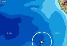 Forte scossa di terremoto a largo delle coste della Calabria meridionale