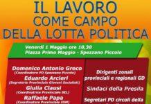 Iniziativa politica PD e GD 1° Maggio a Spezzano Piccolo