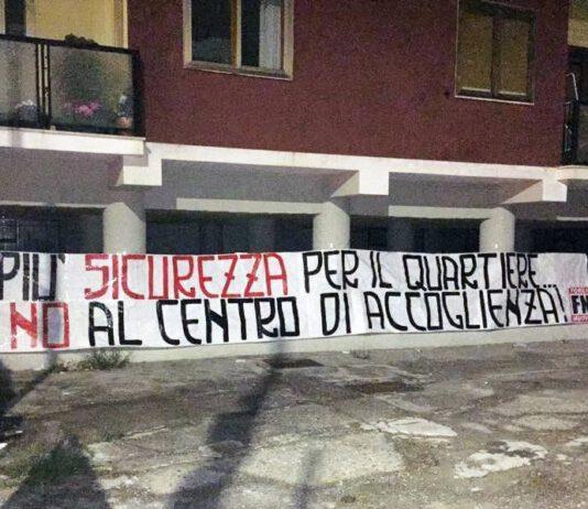 Forza Nuova Catanzaro: più sicurezza per il quartiere, no al centro di accoglienza
