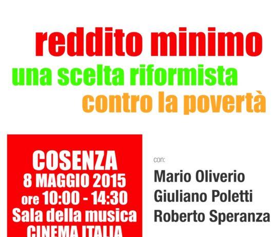 Cosenza, Pd organizza manifestazione a sostegno del reddito minimo