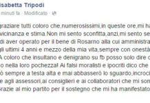 L’ex sindaco di Rosarno Elisabetta Tripodi ringrazia su Fb e risponde a “falsi moralisti e ipocriti”